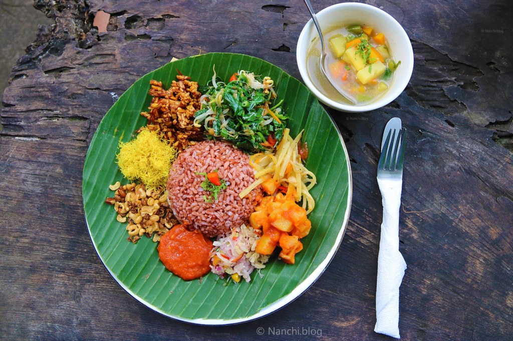 Nasi Campur, Yellow Flower Cafe, Ubud, Bali