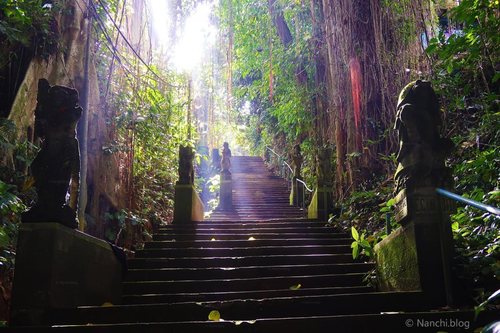 Stairs to Yellow Flower Cafe, Ubud, Bali
