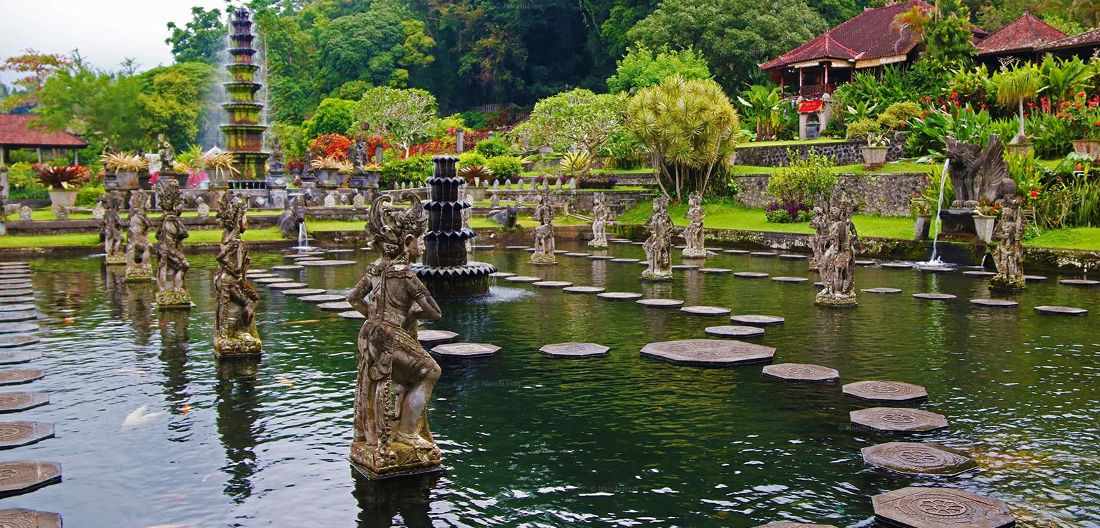 Taman Tirtagangga, Bali, Indonesia