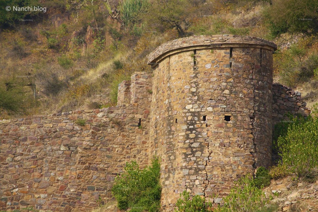 Bhangarh Bastion Ruins, Bhangarh Fort, Jaipur, Rajasthan