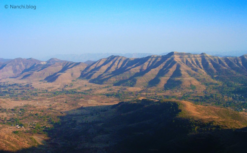 Layered Mountain, Sinhagad Fort, Pune