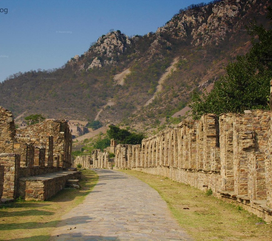 Market Ruins, Bhangarh Fort, Jaipur, Rajasthan