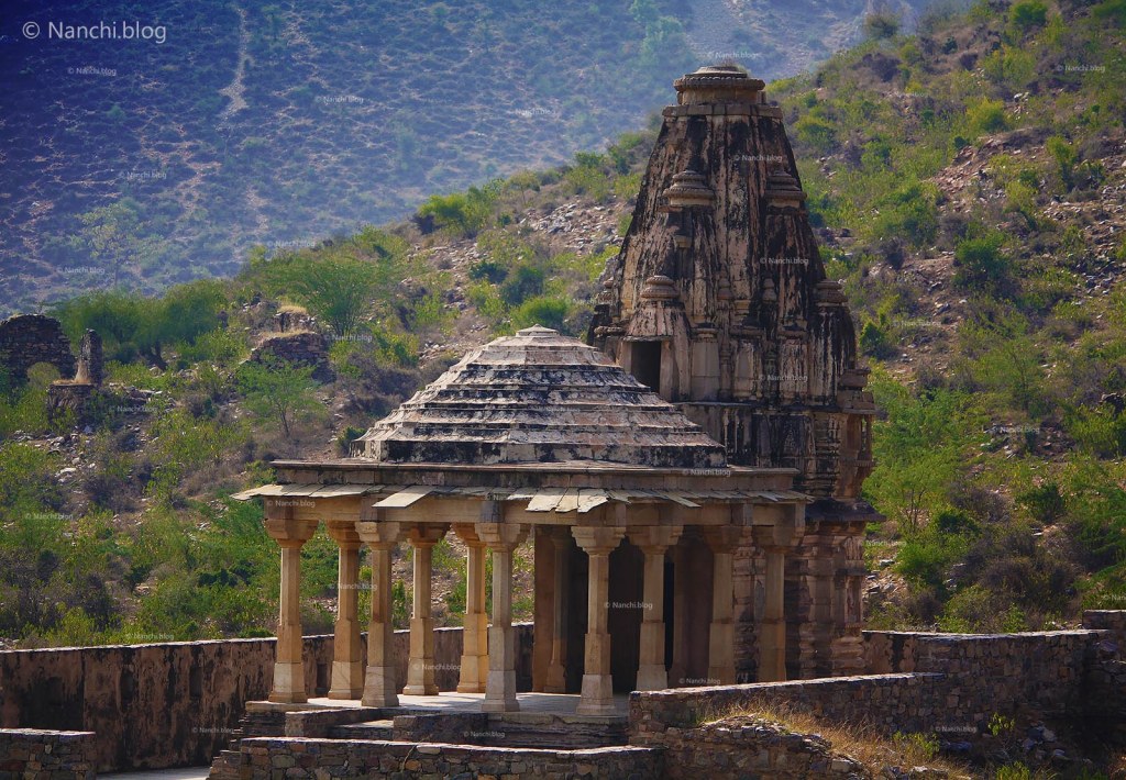 One of the temples in Bhangarh Fort, Jaipur, Rajasthan