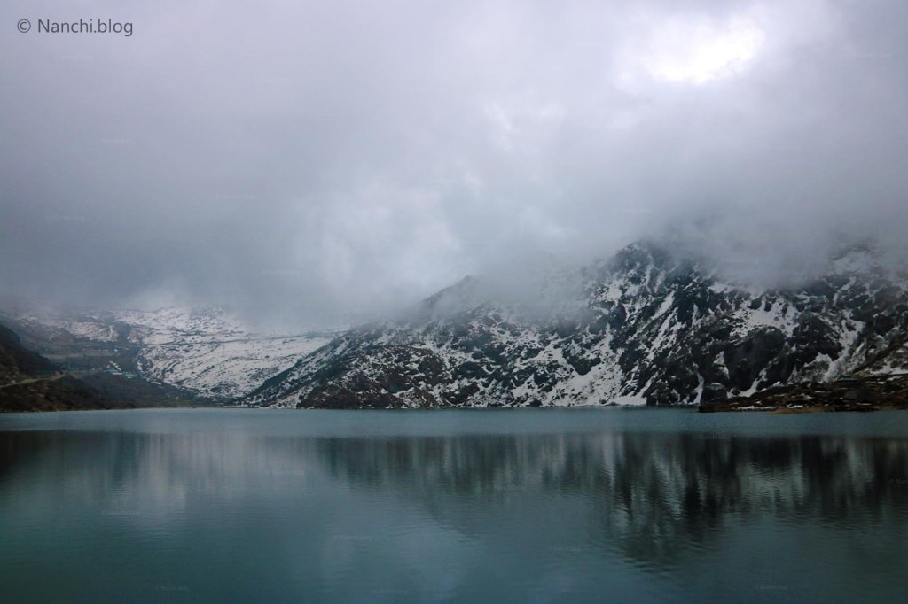 Tsomgo Lake, Changu Lake, overcast sky, Sikkim