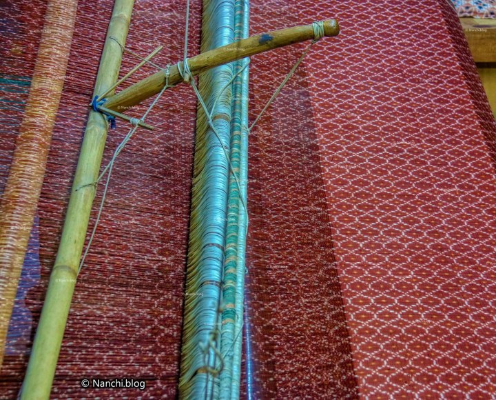 Close Up of Loom in Patan for Patola Saree in Gujarat