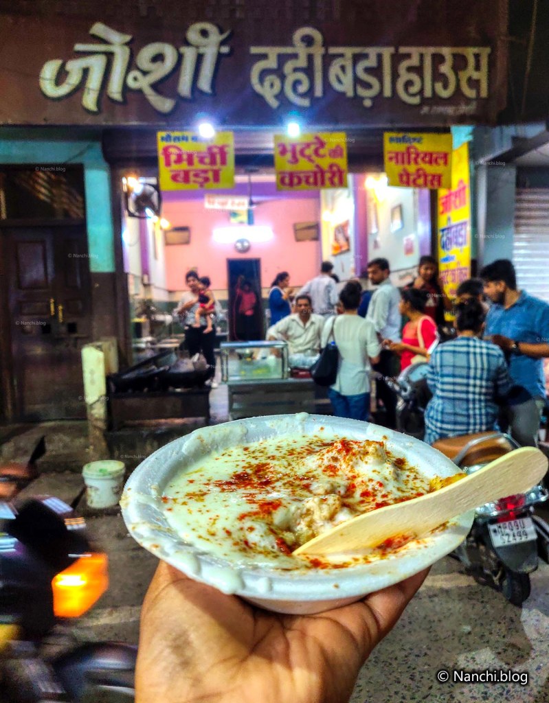 Dahi Wada, Joshi Dahi Wada House, Sarafa Bazar, Indore