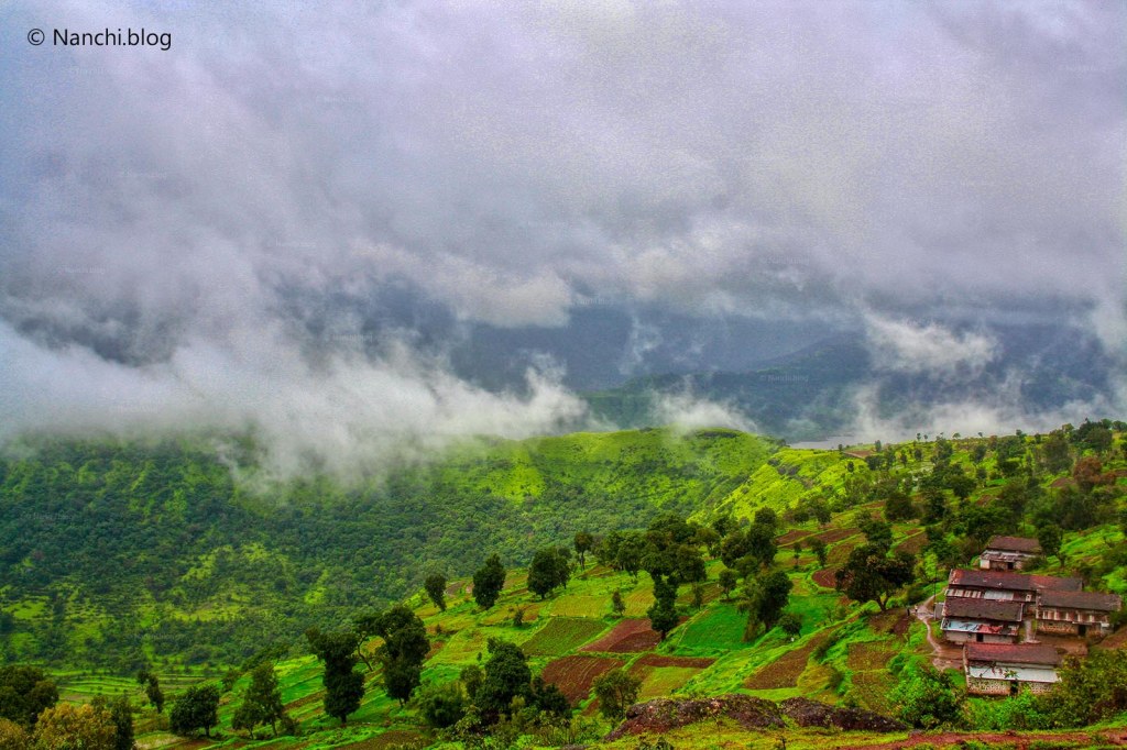 Small Village on the way to Kaas Plateau, Satara, Maharashtra